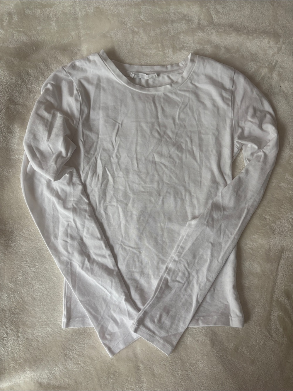 NWOT Cotton On Women's Long-Sleeve Crew Tee - White
